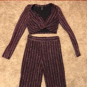 Forever 21 Two Piece Set Worn Once